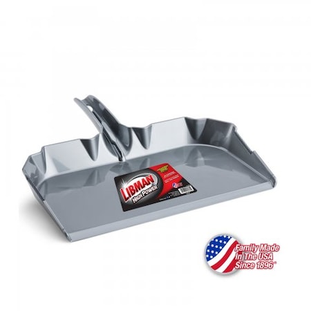 Libman Commercial 17 Heavy-Duty Poly Dustpan - 581